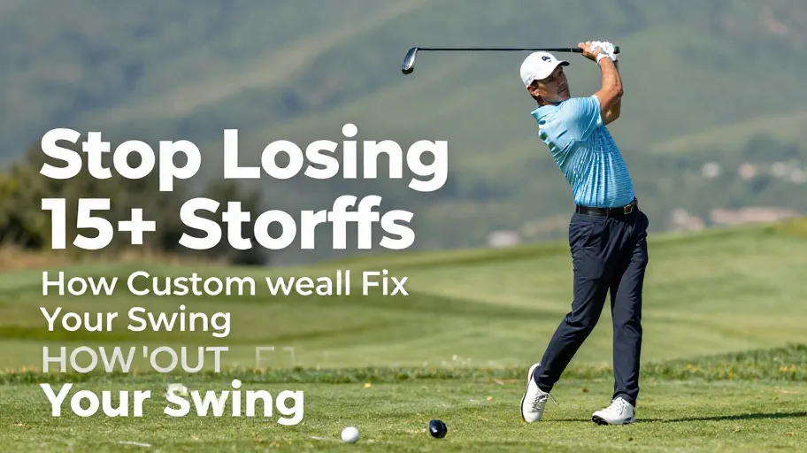 Stop Losing 15+ Strokes: How Custom Clubs Fix Your Swing