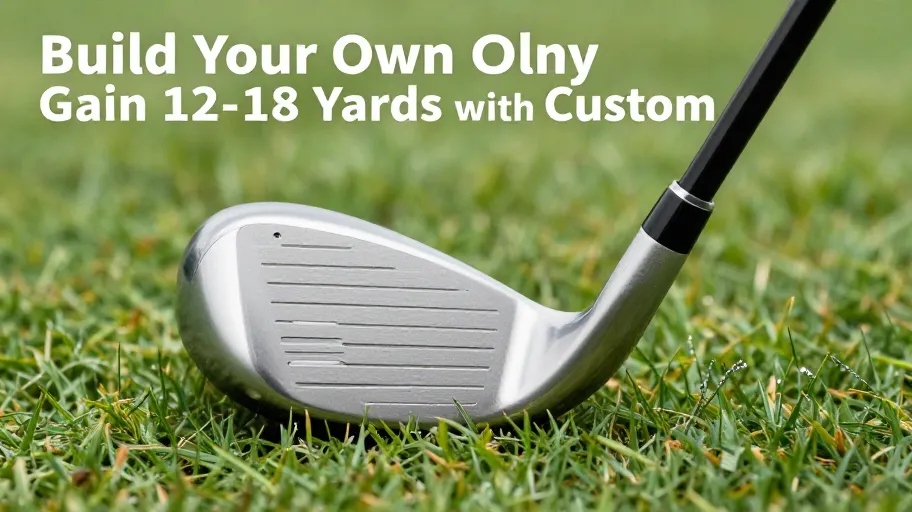 Build Your Own Golf Club: Gain 12-18 Yards with Custom Fitting