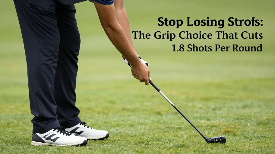 Stop Losing Strokes: The Grip Choice That Cuts 1.8 Shots Per Round