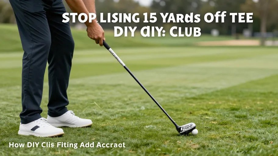 Stop Losing 15 Yards Off the Tee: How DIY Club Fitting Adds Distance & Accuracy
