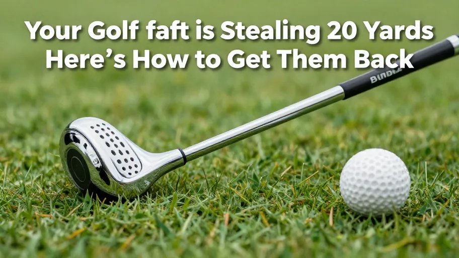 Your Golf Shaft is Stealing 20 Yards – Here’s How to Get Them Back