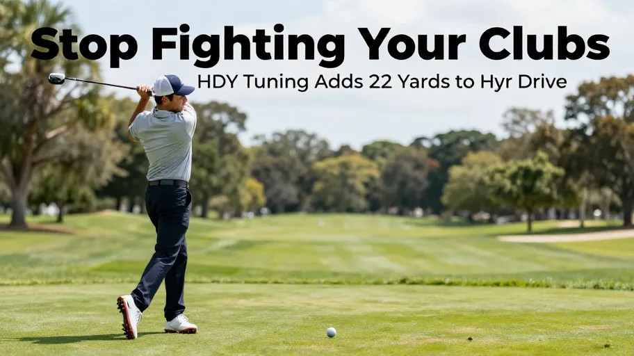 Stop Fighting Your Clubs: How DIY Tuning Adds 22 Yards to Your Drive