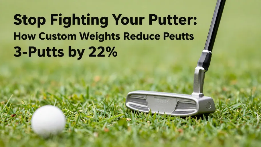 Stop Fighting Your Putter: How Custom Weights Reduce 3-Putts by 22%