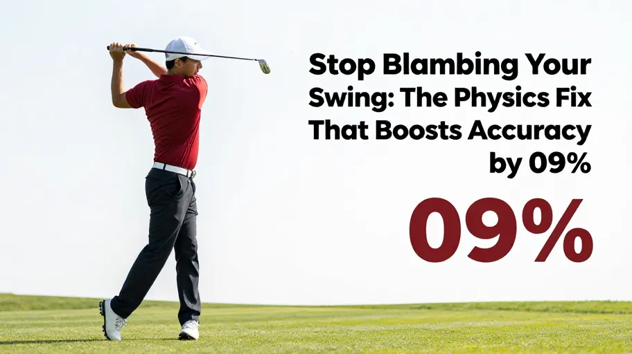 Stop Blaming Your Swing: The Physics Fix That Boosts Accuracy by 29%