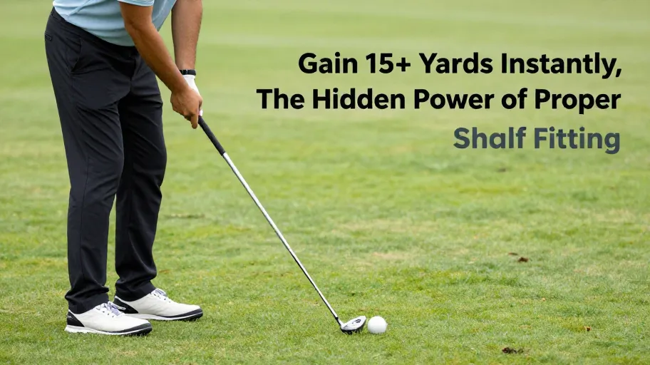 Gain 15+ Yards Instantly: The Hidden Power of Proper Golf Shaft Fitting