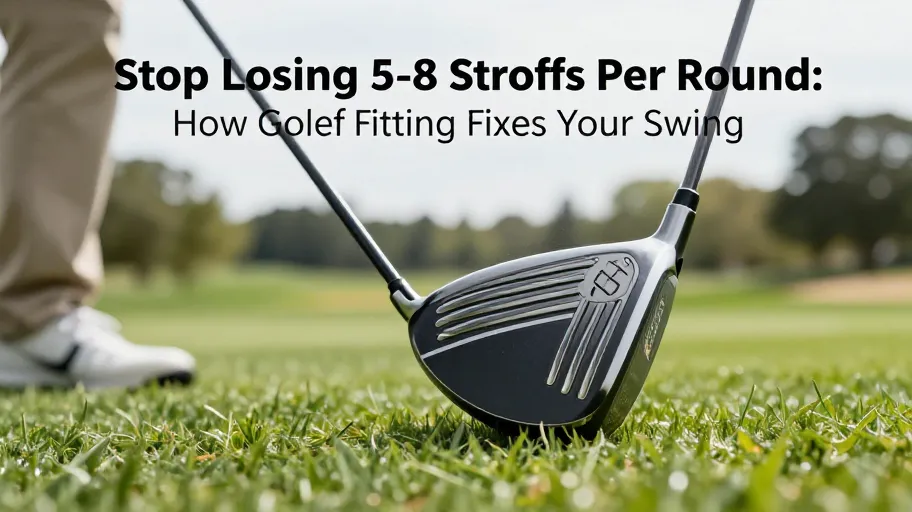 Stop Losing 5-8 Strokes Per Round: How Golf Club Fitting Fixes Your Swing