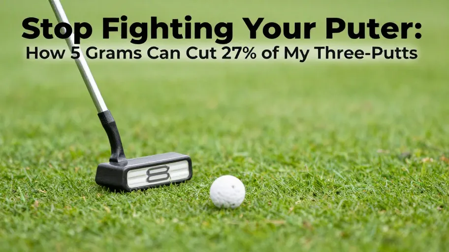 Stop Fighting Your Putter: How 5 Grams Can Cut 27% of Your Three-Putts