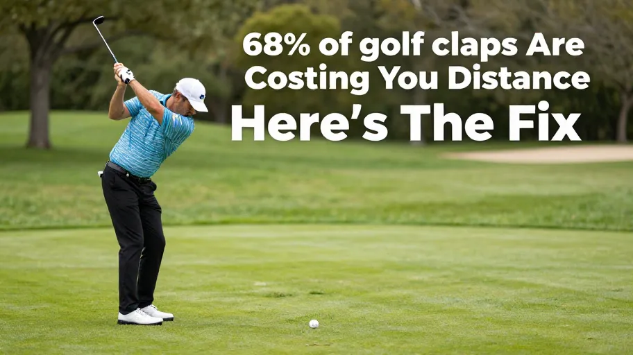 68% of Golf Clubs Are Costing You Distance—Here’s the Fix