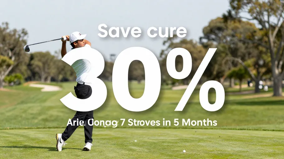Golfers Save 30% Annually While Cutting 7 Strokes in 5 Months