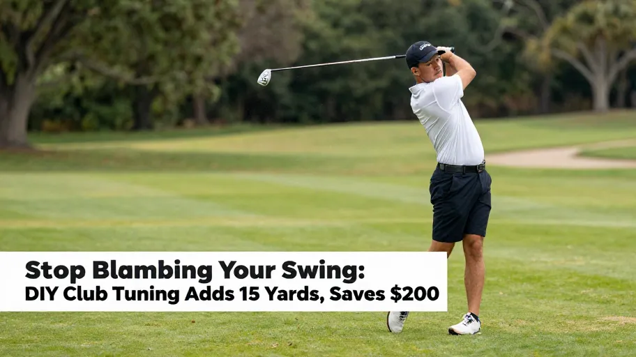 Stop Blaming Your Swing: DIY Club Tuning Adds 15 Yards, Saves $200