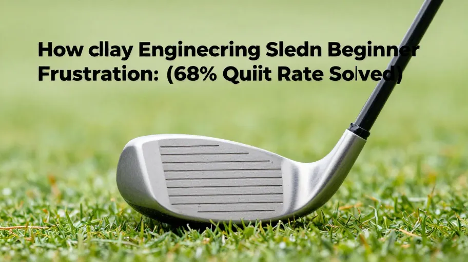How Golf Club Engineering Slashes Beginner Frustration (68% Quit Rate Solved)
