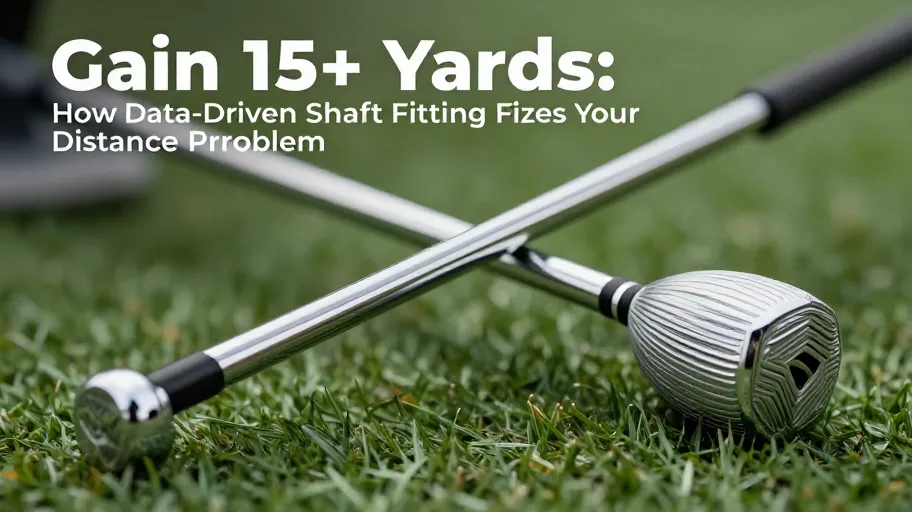 Gain 15+ Yards: How Data-Driven Shaft Fitting Fixes Your Distance Problem
