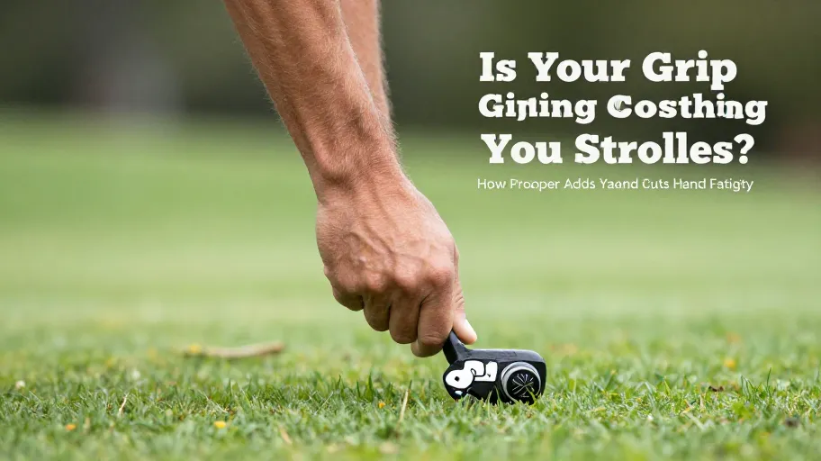 Is Your Grip Costing You Strokes? How Proper Sizing Adds Yards and Cuts Hand Fatigue