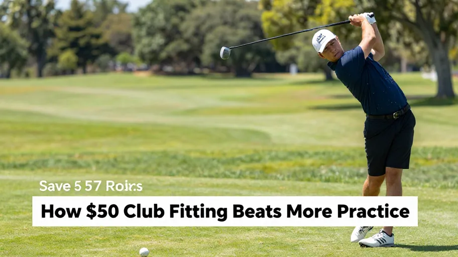 Save 5-7 Strokes Per Round: How a $50 Club Fitting Beats More Practice