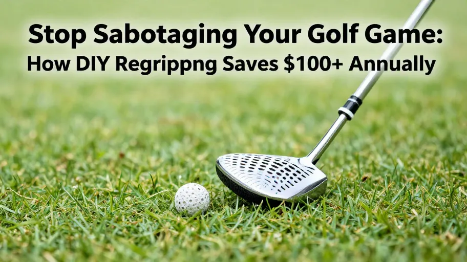 Stop Sabotaging Your Golf Game: How DIY Regripping Saves $100+ Annually