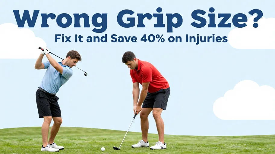 Wrong Grip Size Costing You Strokes? Fix It and Save 40% on Injuries