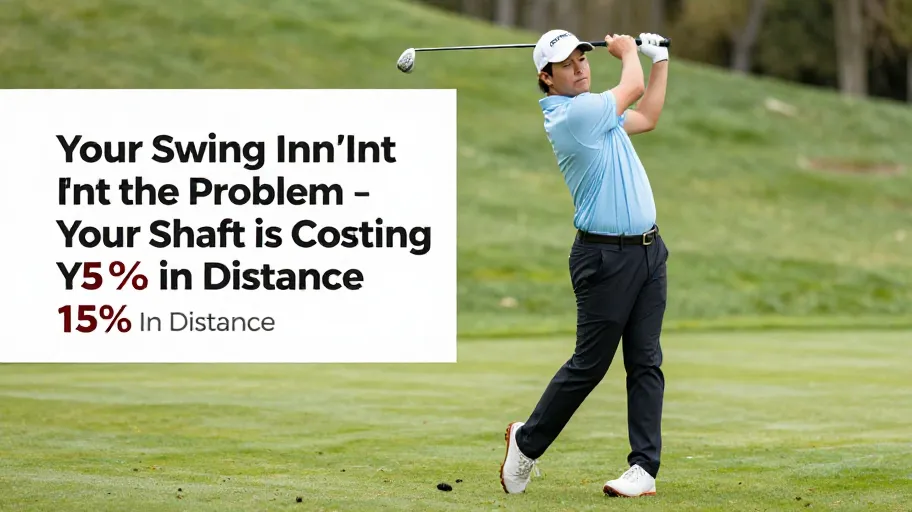 Your Swing Isn’t the Problem – Your Shaft Is Costing You 15% in Distance