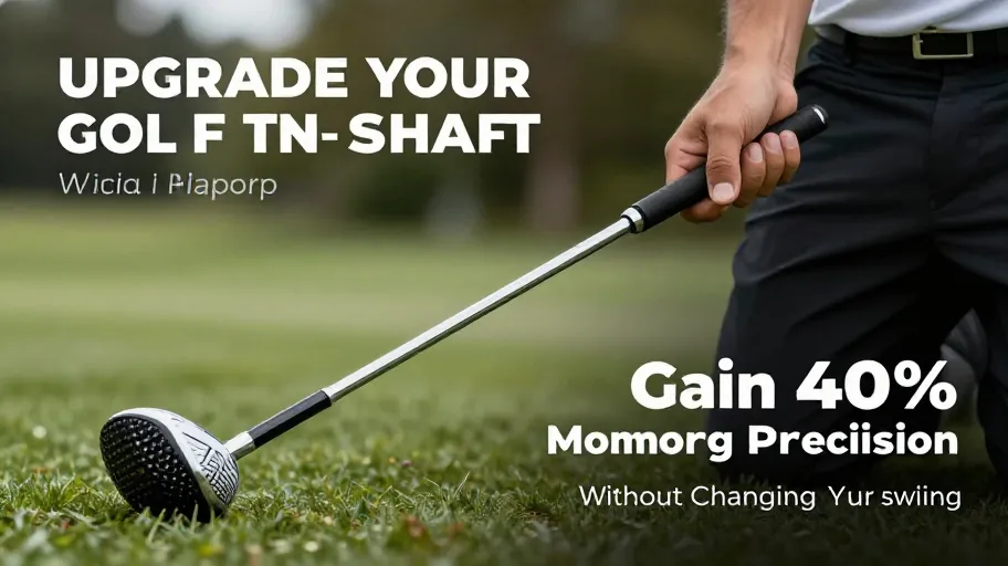 Upgrade Your Golf Shaft, Gain 40% More Precision Without Changing Your Swing
