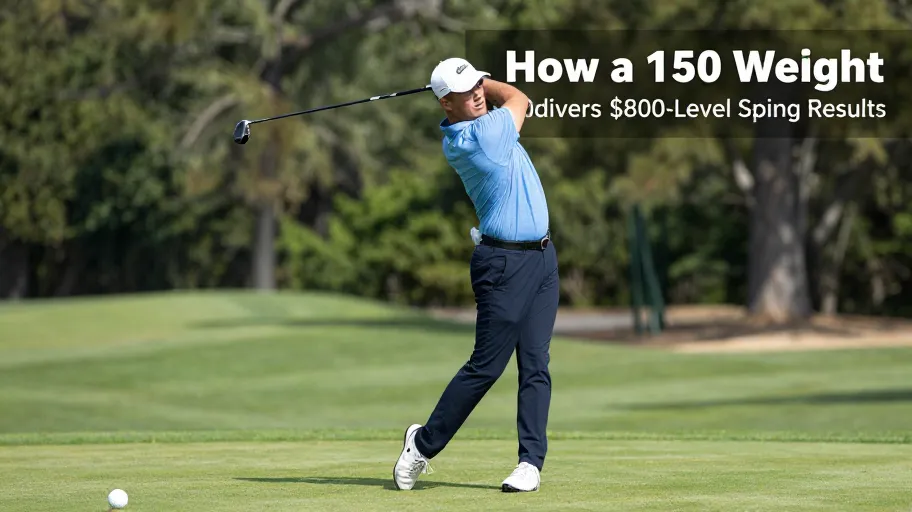 How a $150 Golf Weight Adjustment Delivers $800-Level Swing Results