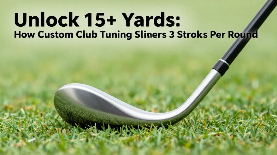 Unlock 15+ Yards: How Custom Club Tuning Slashes 3 Strokes Per Round
