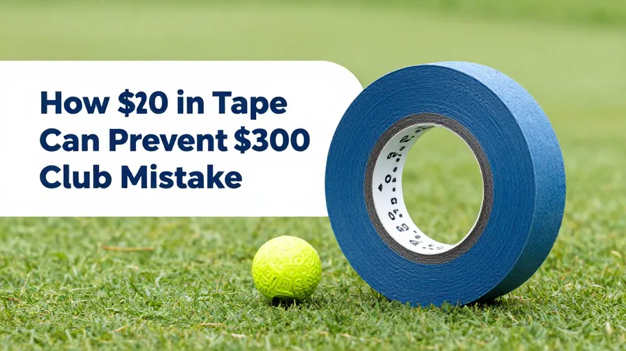 How $20 in Golf Tape Can Prevent a $300 Club Mistake