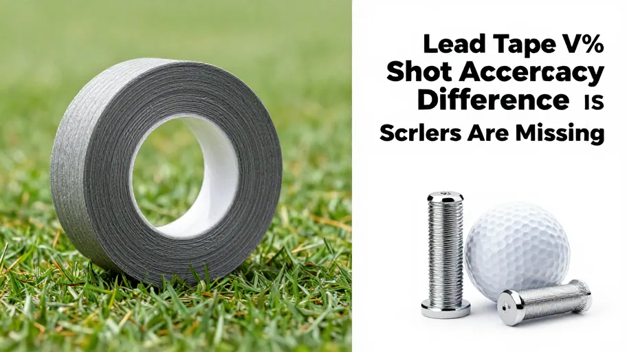 Lead Tape vs Screw-In Weights: The 15% Shot Accuracy Difference Golfers Are Missing
