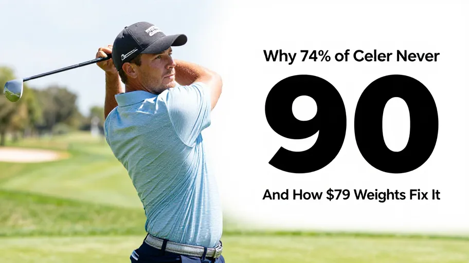 Why 74% of Golfers Never Break 90—And How $79 Weights Fix It