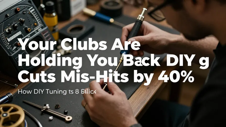 Your Clubs Are Holding You Back: How DIY Tuning Cuts Mis-Hits by 40%
