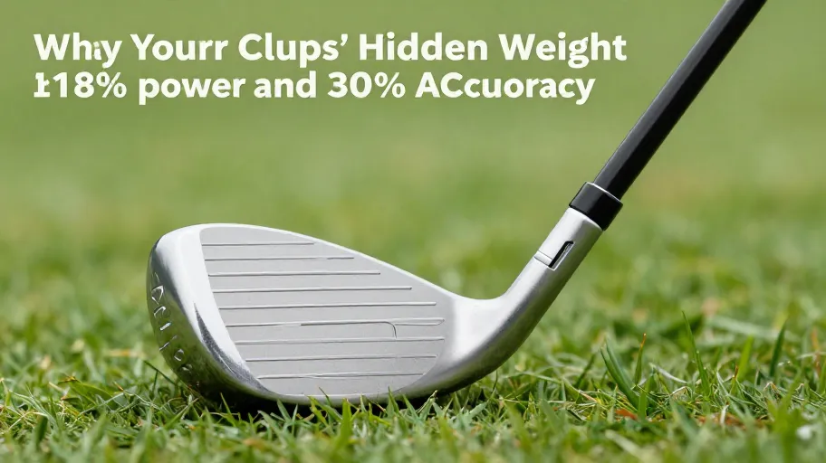 Why Your Golf Clubs’ Hidden Weight Is Costing You 18% Power and 30% Accuracy