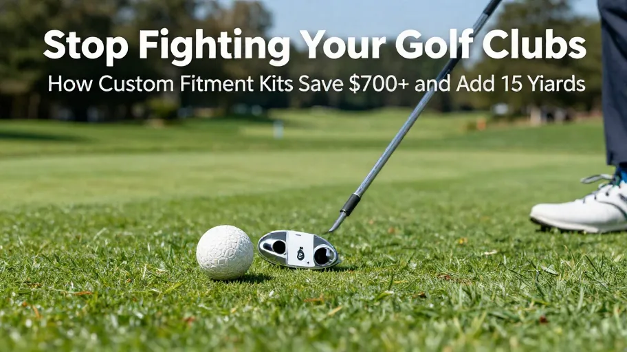 Stop Fighting Your Golf Clubs: How Custom Fitment Kits Save $700+ and Add 15 Yards