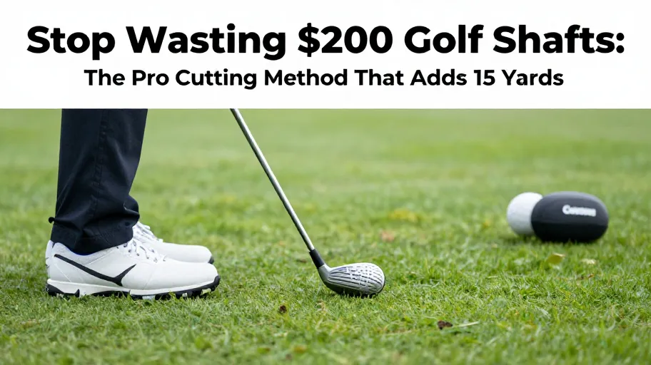 Stop Wasting $200 Golf Shafts: The Pro Cutting Method That Adds 15 Yards