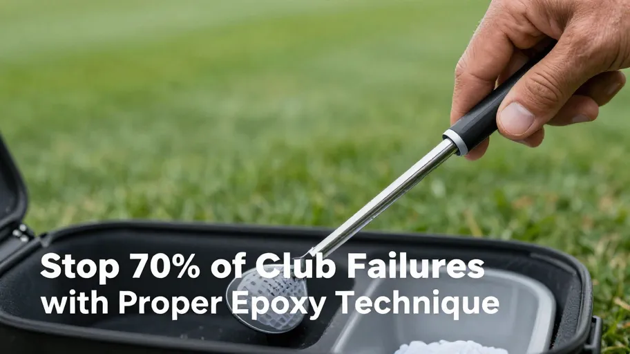 Stop 70% of Golf Club Failures with Proper Epoxy Technique