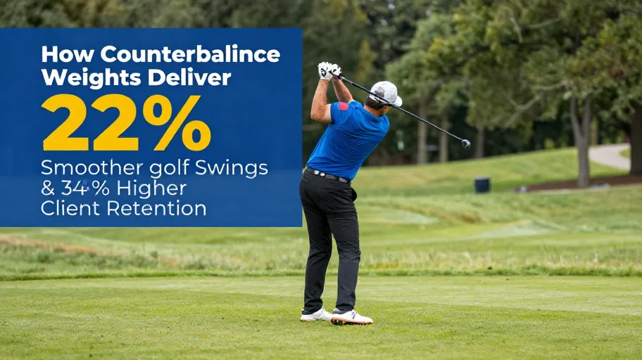 How Counterbalance Weights Deliver 22% Smoother Golf Swings & 34% Higher Client Retention