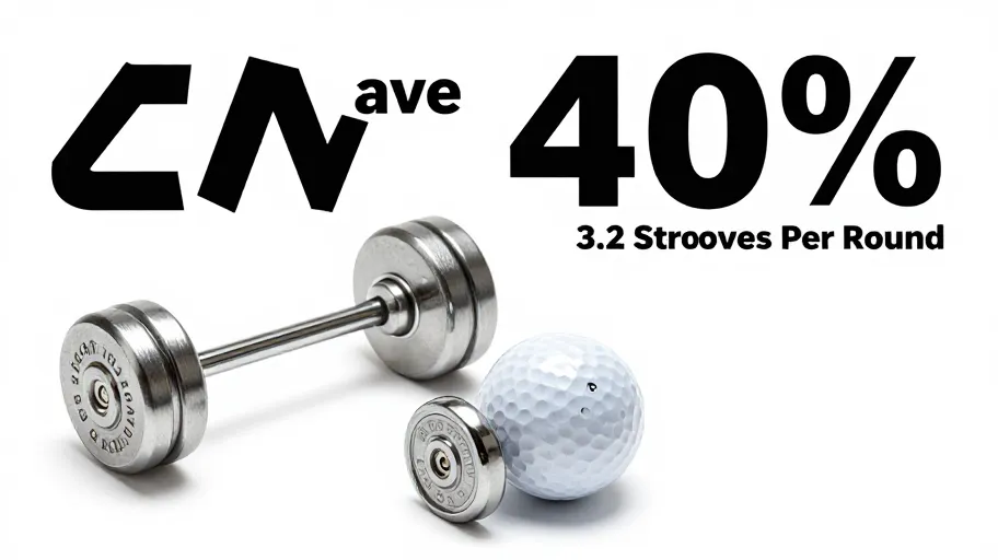 Save 40% While Cutting 3.2 Strokes Per Round with Custom Golf Weights
