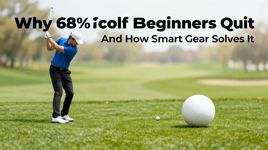 Why 68% of Golf Beginners Quit—And How Smart Gear Solves It