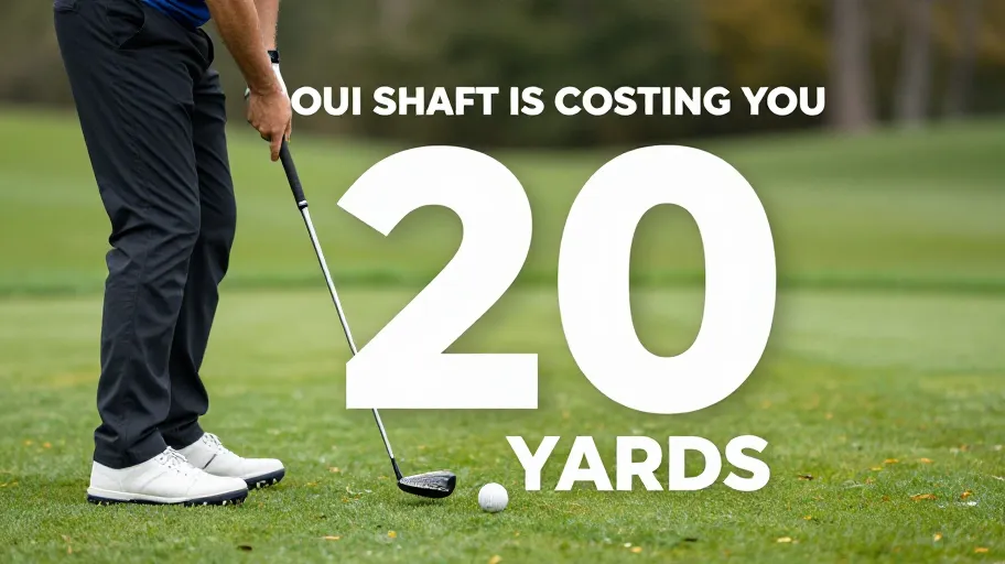 Your Golf Shaft Is Costing You 20 Yards: Here’s How to Fix It