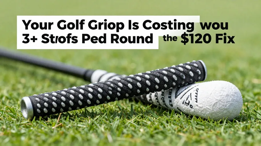 Your Golf Grip Is Costing You 3+ Strokes Per RoundâHereâs the $120 Fix