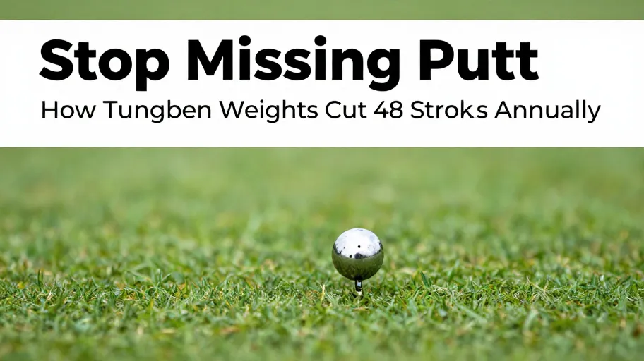Stop Missing Putts: How Tungsten Weights Cut 48 Strokes Annually