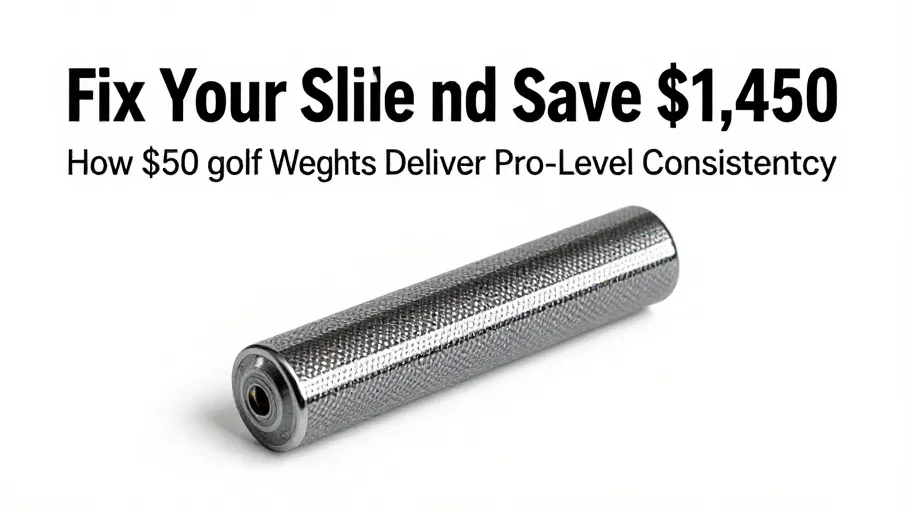 Fix Your Slice and Save $1,450: How $50 Golf Weights Deliver Pro-Level Consistency
