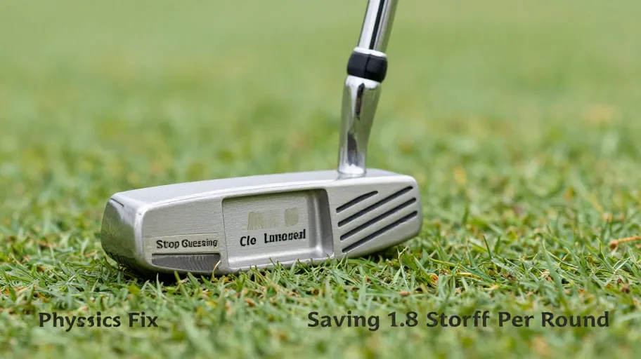 Stop Guessing Putter Weight: The Physics Fix Saving 1.8 Strokes Per Round