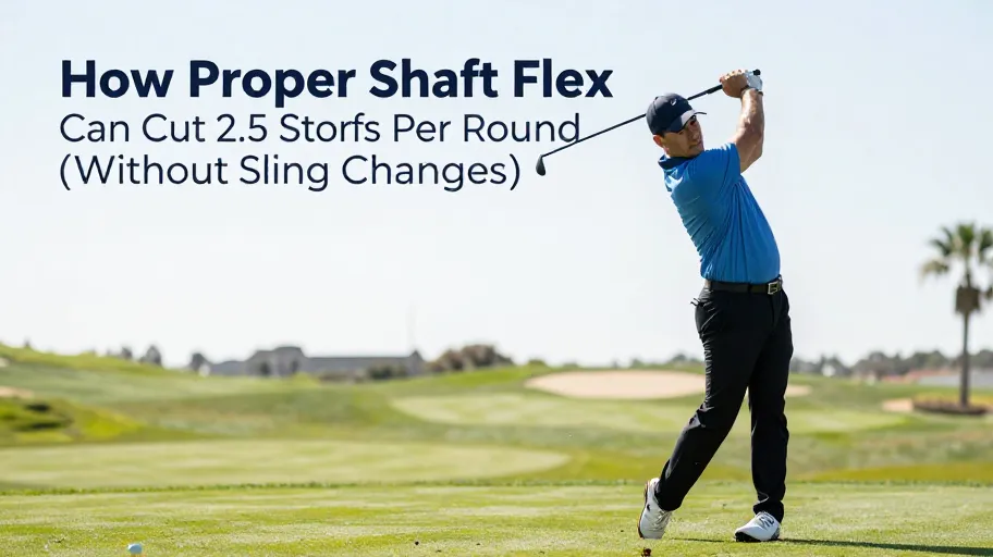 How Proper Shaft Flex Can Cut 2.5 Strokes Per Round (Without Swing Changes)