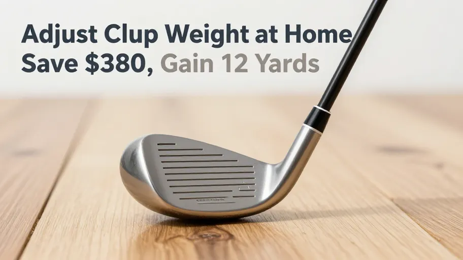 Adjust Golf Club Weight at Home: Save $380, Gain 12 Yards