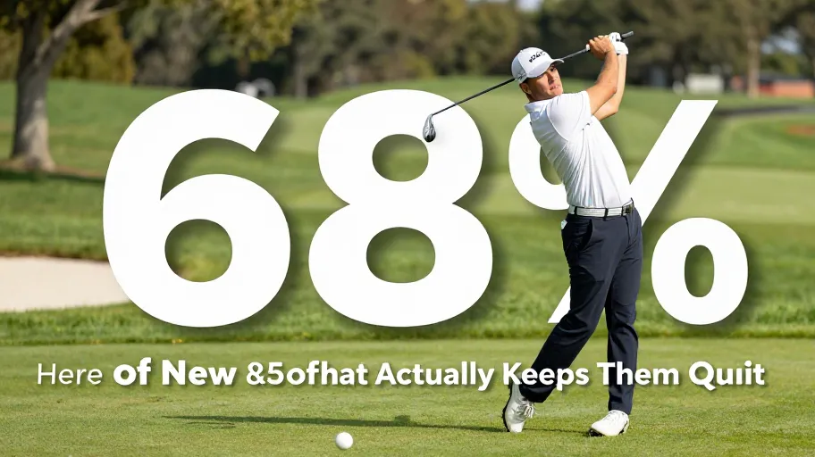 68% of New Golfers Quit – Here’s the Gear That Actually Keeps Them Playing