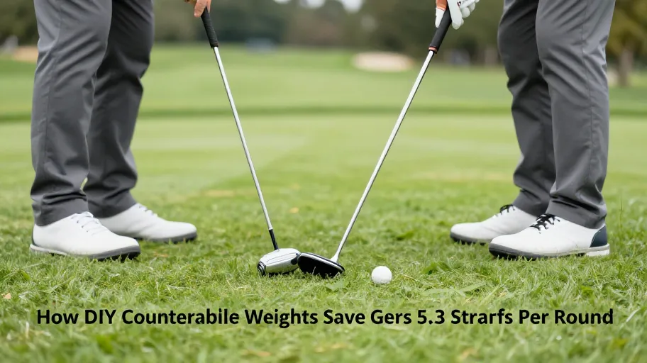 How DIY Counterbalance Weights Save Golfers 5.3 Strokes Per Round