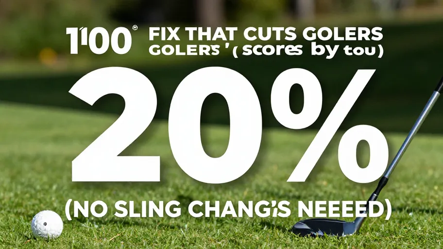 The $100 Fix That Cuts Golfers’ Scores by 20% (No Swing Changes Needed)