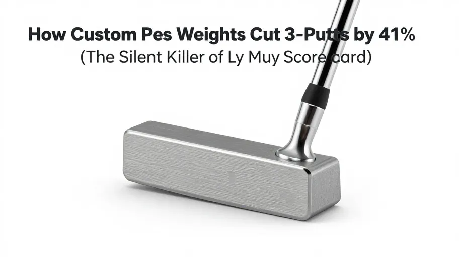 How Custom Putter Weights Cut 3-Putts by 41% (The Silent Killer of Your Scorecard)