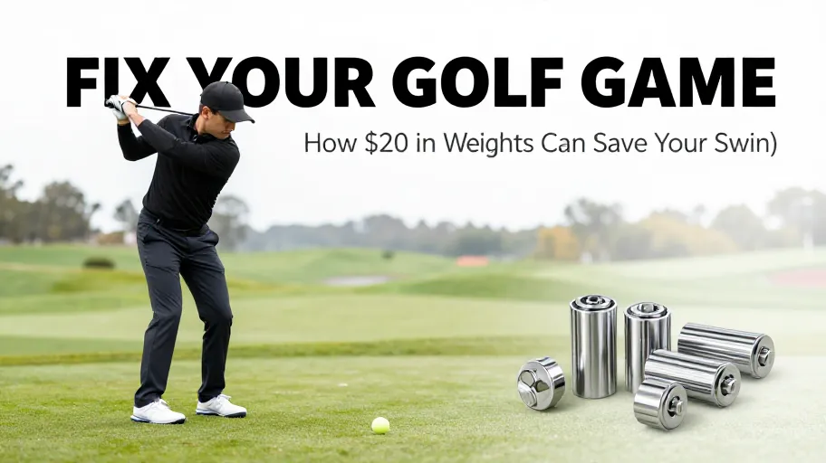 Fix Your Golf Game’s Hidden Flaw: How $20 in Weights Can Save Your Swing