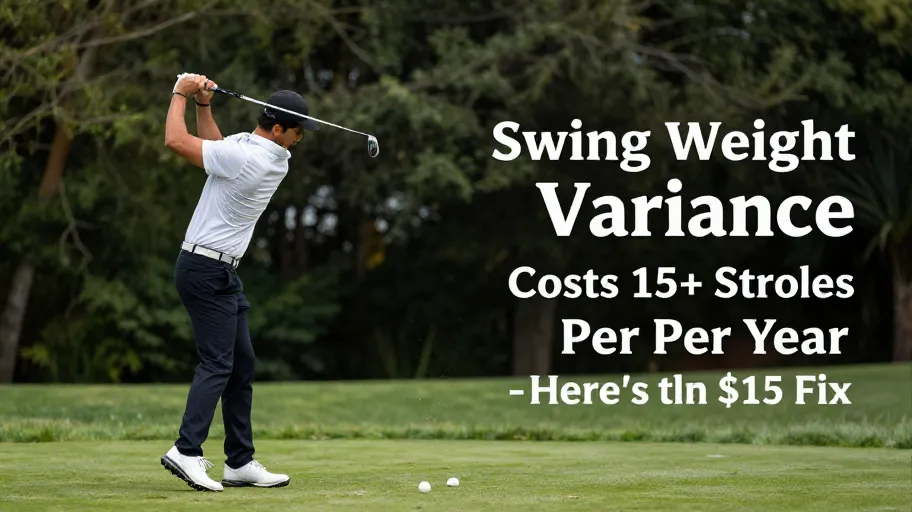 Swing Weight Variance Costs 15+ Strokes Per Year—Here’s the $15 Fix