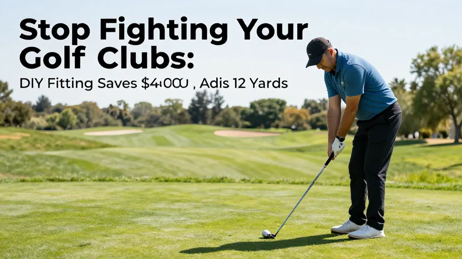 Stop Fighting Your Golf Clubs: DIY Fitting Saves $400, Adds 12 Yards