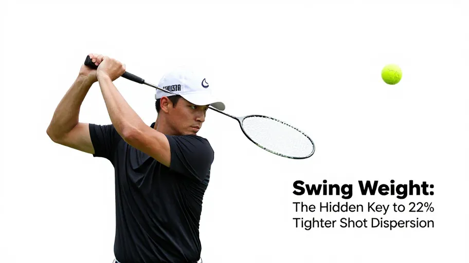 Swing Weight: The Hidden Key to 22% Tighter Shot Dispersion